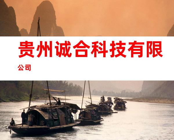 贵州诚合科技有限公司